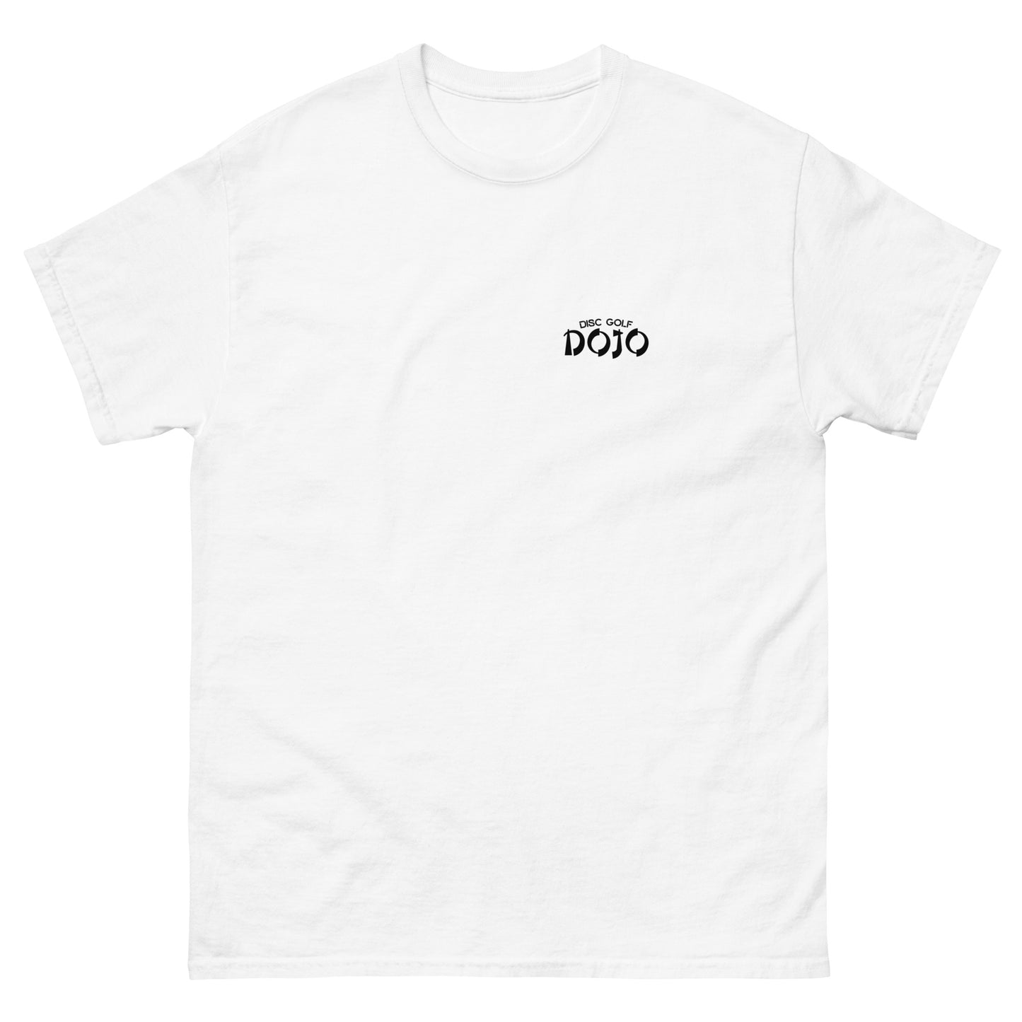 Tiki-Catcher: Disc Golf Dojo Logo Cotton Tee