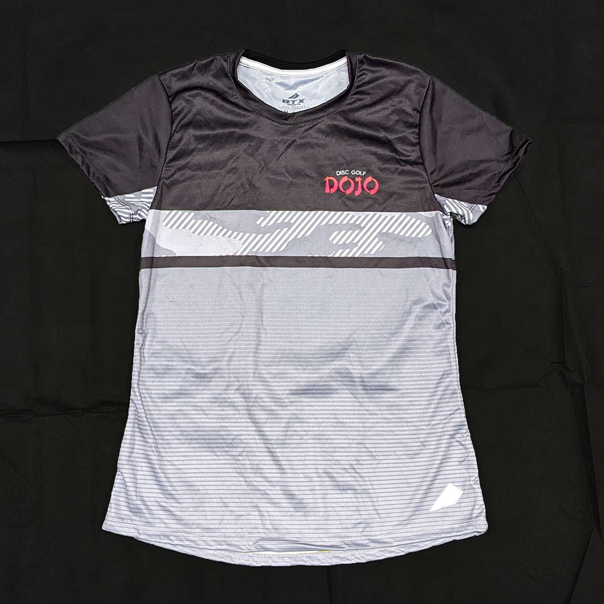 Womens Neo-Camo Quick-Dry® Dojo Jersey (Black/Grey)