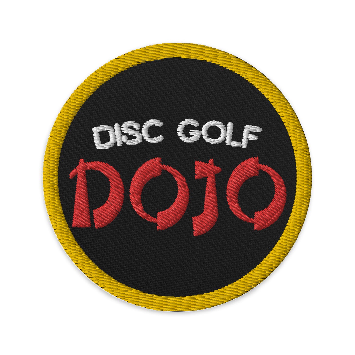Logo Embroidered Patch - Circle