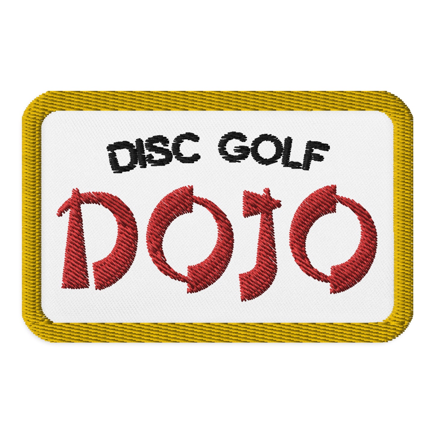 Logo Embroidered Patch - Rectangle