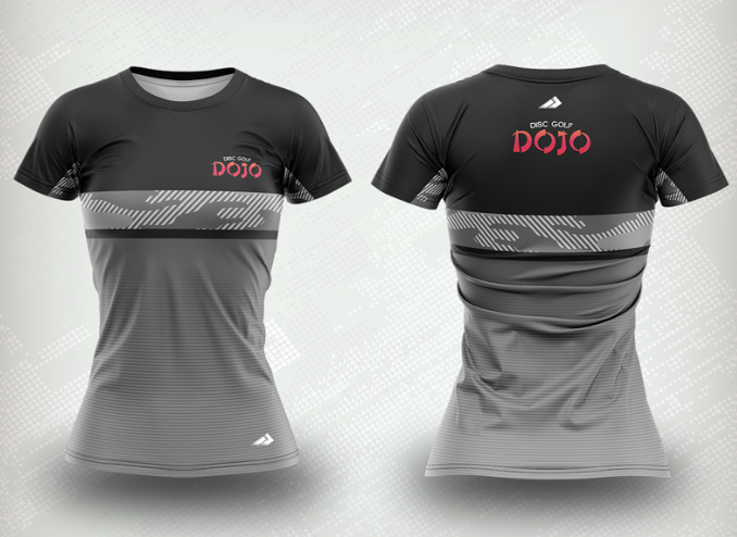 Womens Neo-Camo Quick-Dry® Dojo Jersey (Black/Grey)