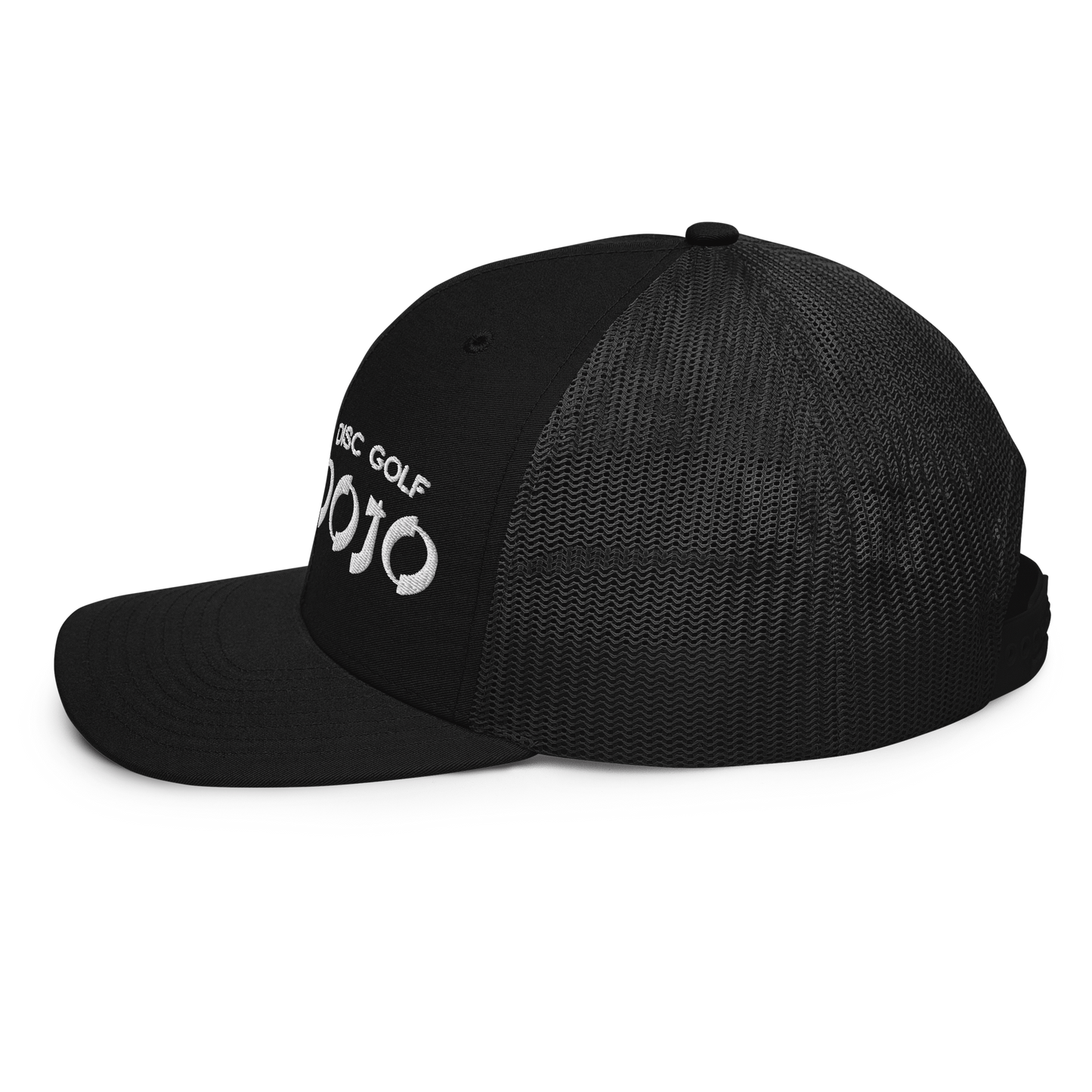 Minimalist White-Logo Trucker Cap