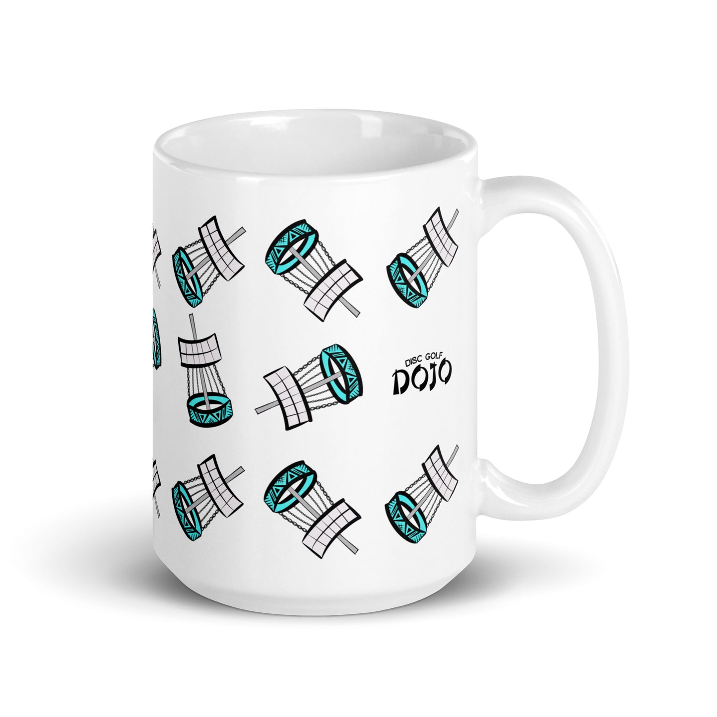 Disc Golf Dojo Island-Inspired All-Over Print Mug