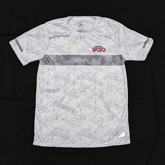 Mens Neo-Camo Quick-Dry® Dojo Jersey (White/ Grey)